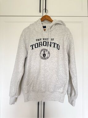 Varsity Gray University of Toronto Hoodie Sweatshirt